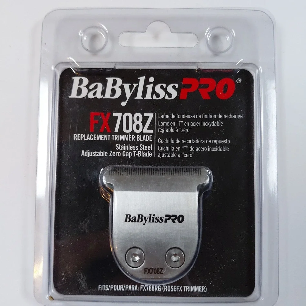 BaBylissPRO SS Adjustable Zero Gap Replacement T-Blade FX708Z Trimmer Clipper